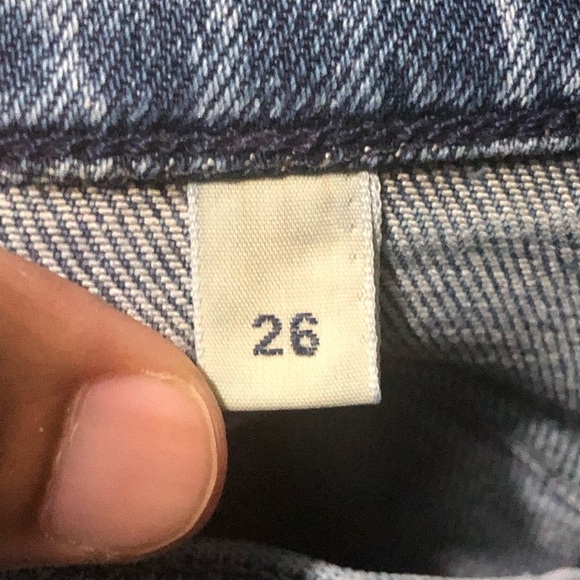 Citizens of Humanity Demy Cropped Flare Jeans Women's 26 Organic Cotton Denim - Picture 4 of 7